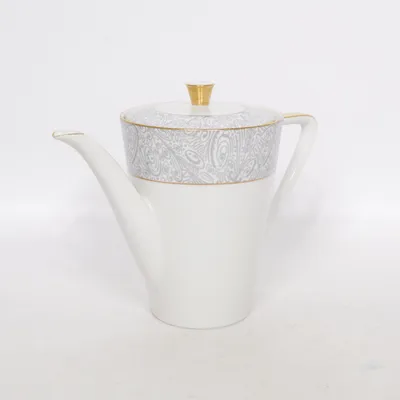 Tekanna (Vit, Flerfärgad) från Königl.pr.Tettau