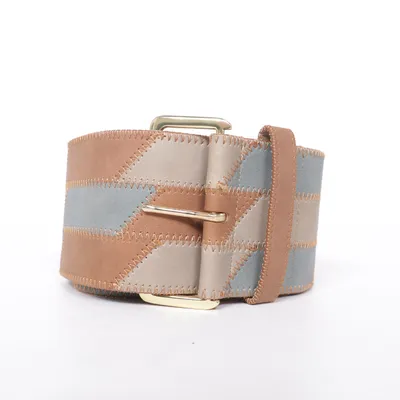 Bälte (Patchwork Look Waist Belt) från NA-KD Polyuretan
