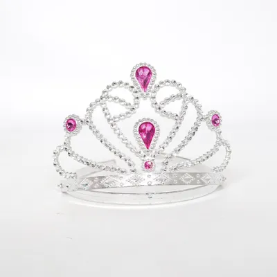 Tiara (Zilver, Roze)