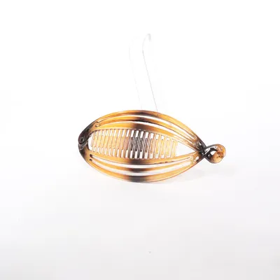 Hårklemme (Sort, Orange)