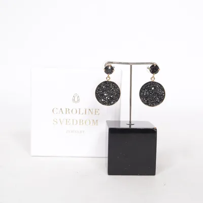 Earrings (Black, Gold) from Caroline Svedbom Unknown metal
