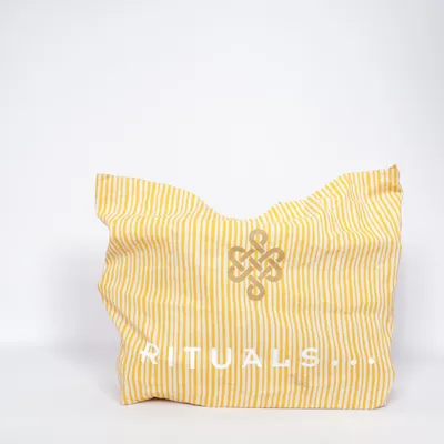 Canvas bag (Yellow, White) from Rituals