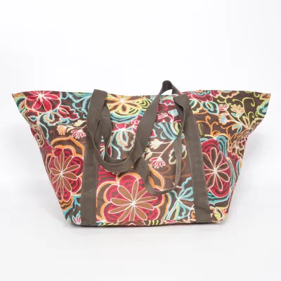 Weekend bag (Brown, Multicolored) from Reisenthel