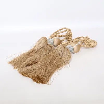 Curtain tieback  (Beige)