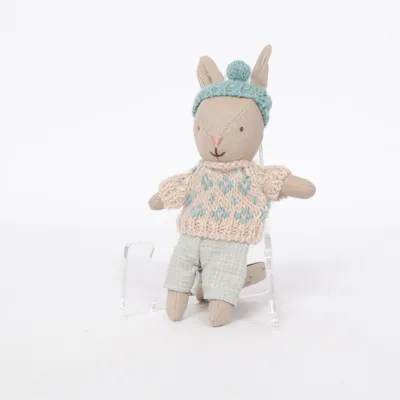 Zacht speeltje (Beige, Blauw, Grijs) van Maileg