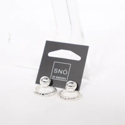 Boucles d'oreilles (Argent) de Snö of Sweden Métal inconnu