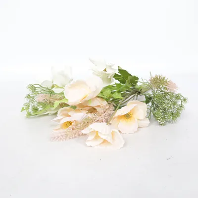 Kunstig plante (Beige, Grøn, Hvid)