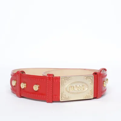 Riem (Rood) van Silvio Tossi Leer
