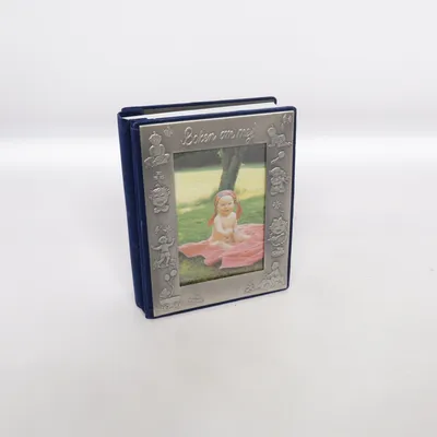 Fotoalbum (Zilver, Blauw)