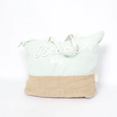 Beach bag (Green, Brown) from Robin Ruth Cotton, Polyester