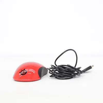 Computermus (Rød, Sort) fra Steelseries