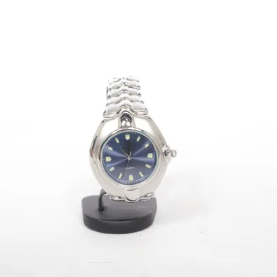 Wristwatch (Silver, Blue) from Quartz  