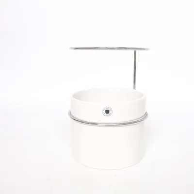 Kruidenpot (Wit, Zilver) van Höganäs Keramik