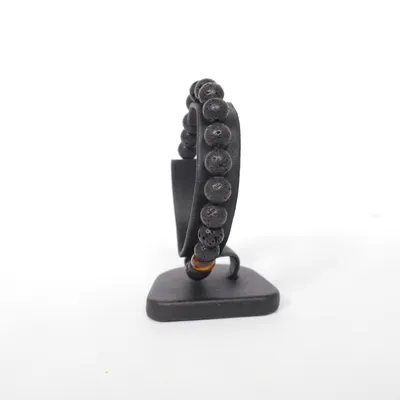 Armband (Zwart, Bruin) Onbekend materiaal