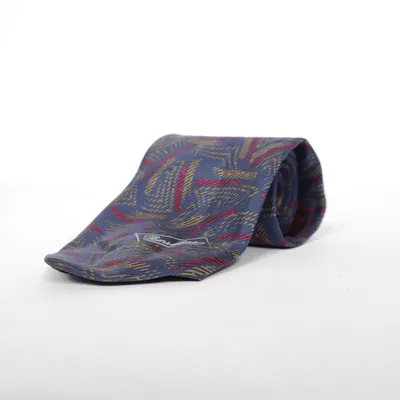Stropdas (Blauw, Meerkleurig) van Borsalino Zijde