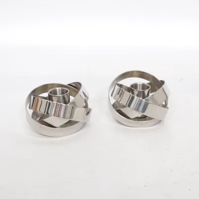 Ljusstake (Silverfärgad) från Georg Jensen