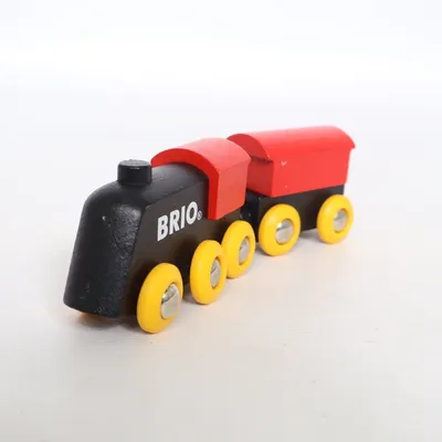 Toy train (Black, Red) from Brio