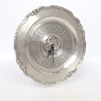 Wall clock (Silver) from Hermle Copper