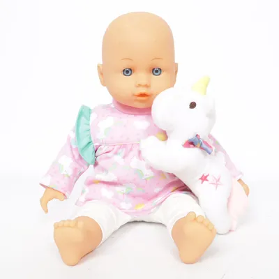 Dukke (Pink, Hvid, Flerfarvet) fra Amo Toys Polyester