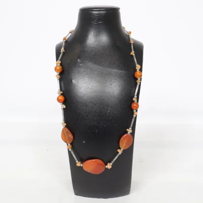 Necklace (Orange, Silver, Multicolored) from LDADPR Unknown metal