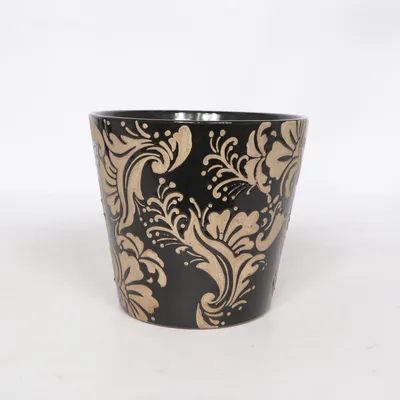 Vase (Gris, Or)