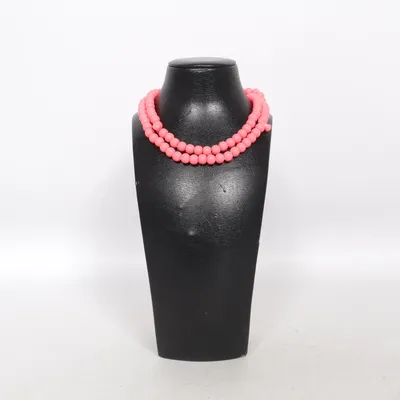 Collier (Rouge) Métal inconnu