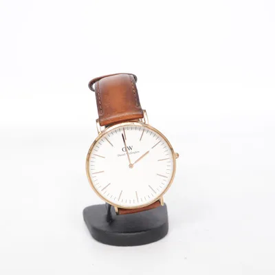 Armbandsur (Brun, Vit, Guldfärgad) från Daniel Wellington