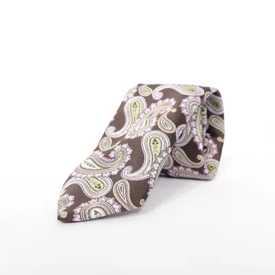 Tie (Brown, Multicolored) from Rose & Born Silk