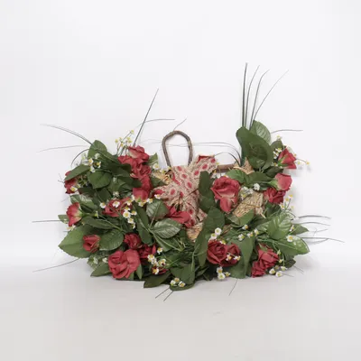 Konstgjord växt (Röd, Grön, Vit)