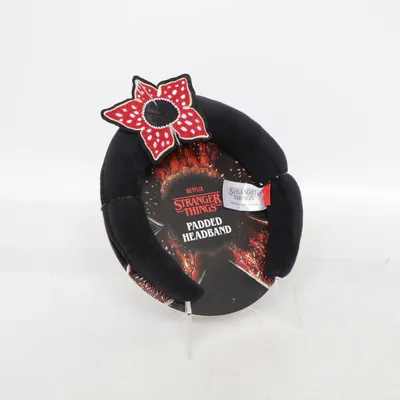 Hårband (Svart, Röd) från Netflix: Stranger Things