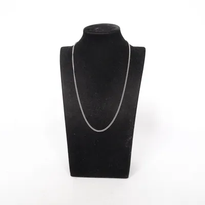 Halsband (Silverfärgad) Okänd metall