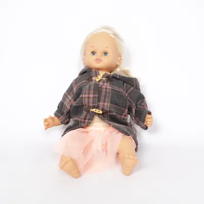 Doll (Gray, Pink, Multicolored) from Skrållan