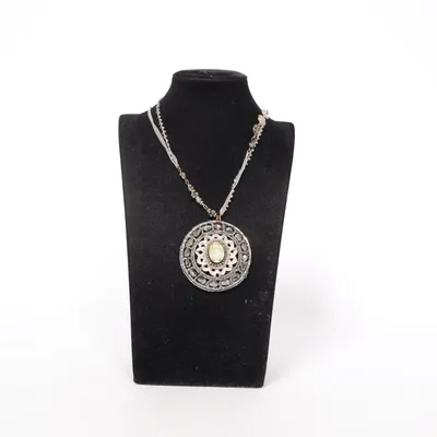 Halsband (Silverfärgad) från Hallhuber Okänd metall