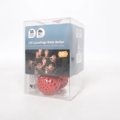 Ljusslinga (Röd) från DollarStore