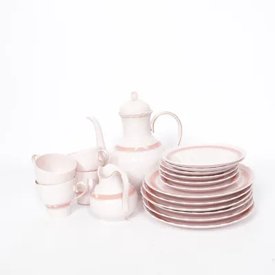 Tableware (Porcelaine Rose) from Hutschenreuther