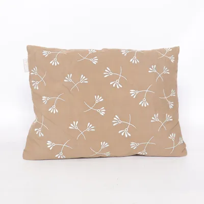 Prydnadskudde (Brun, Vit) från Linum