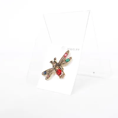 Broche (Guld, Flerfarvet) fra Jewelry Ukendt metal