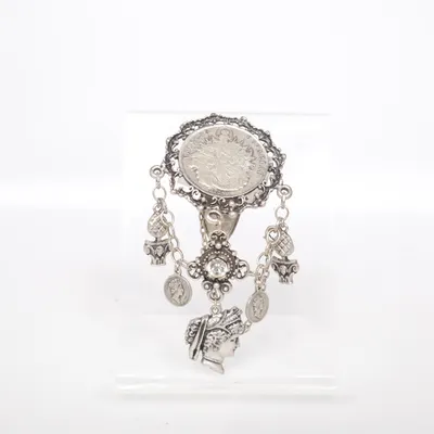 Broche (Zilver) van Alpenw Ahn Onbekend materiaal