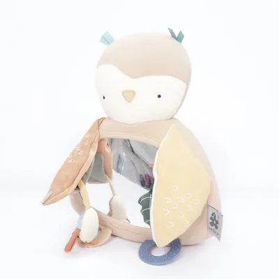 Jouet pour bébé (Beige, Multicolore) de Sebra Coton, Élasthane, Polyester