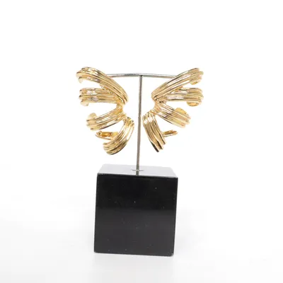 Clip on earrings (Gold) Unknown metal