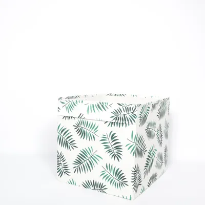 Opbergdoos (Wit, Groen) van IKEA Polyester
