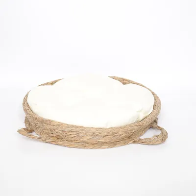 Pet bed (Brown, White)