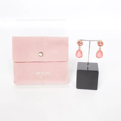 Earrings (Gold, Pink) from Caroline Svedbom Unknown metal