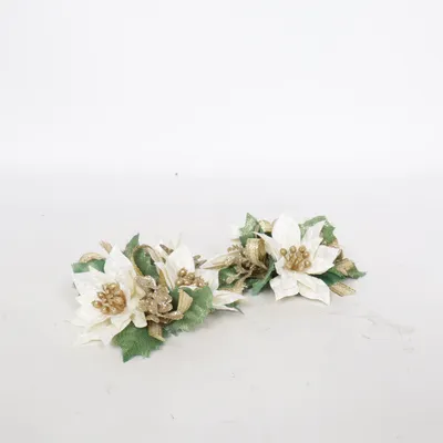 Kerstdecoratie (Wit, Groen, Goud) van Swe Rox