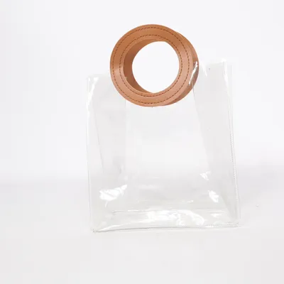 Handväska (Transparent, Brun)