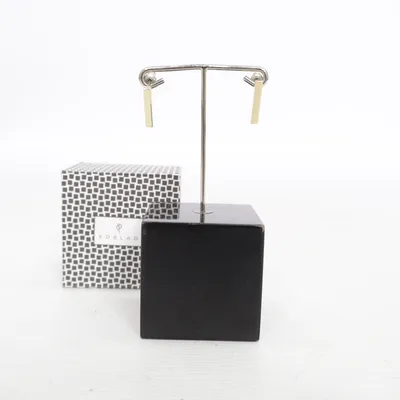 Örhängen (Guldfärgad, Silverfärgad) från Edblad Okänd metall