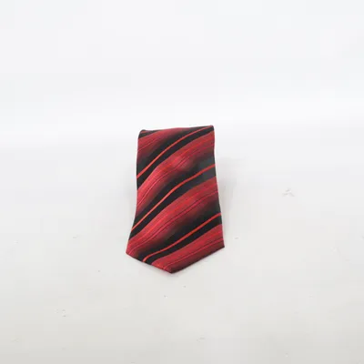 Tie (Red, Black) from Mano Silk
