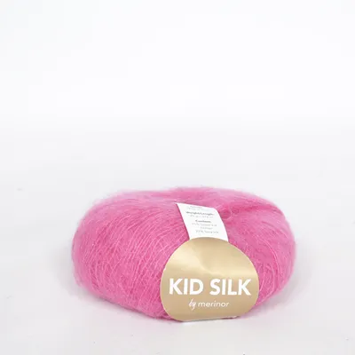 Fil (Kid Silk) de Merinor Mohair, Soie