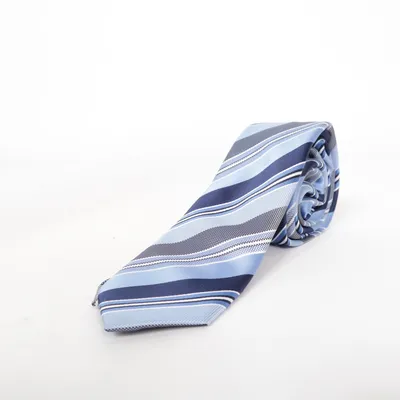Tie (Blue, Gray, White) from Coolwater Polyester
