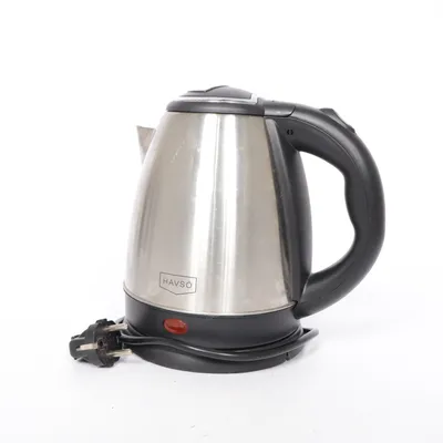 Vattenkokare (Silverfärgad, Svart) från Havsö